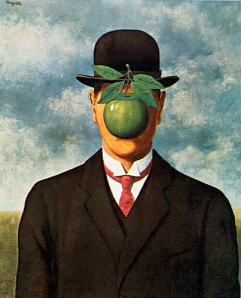 Resultado de imagen de la manzana de magritte